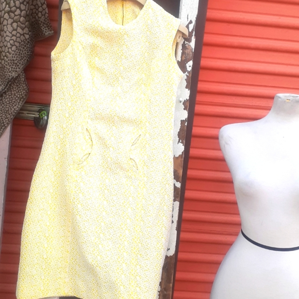 Vintage 80s party cocktail Sundress dress
